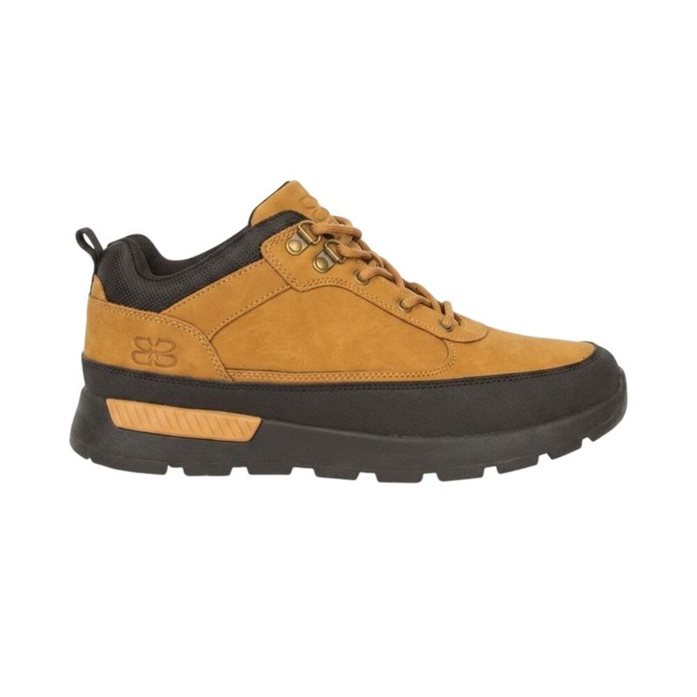 Crosshatch Mens Banbury Logo Boots / Brown